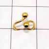 Brass Plain Ring B - JBPR999 Recently Collection Bolls Shape Design Plain Handmade Brass Ring Ring    Size - 5to 9US